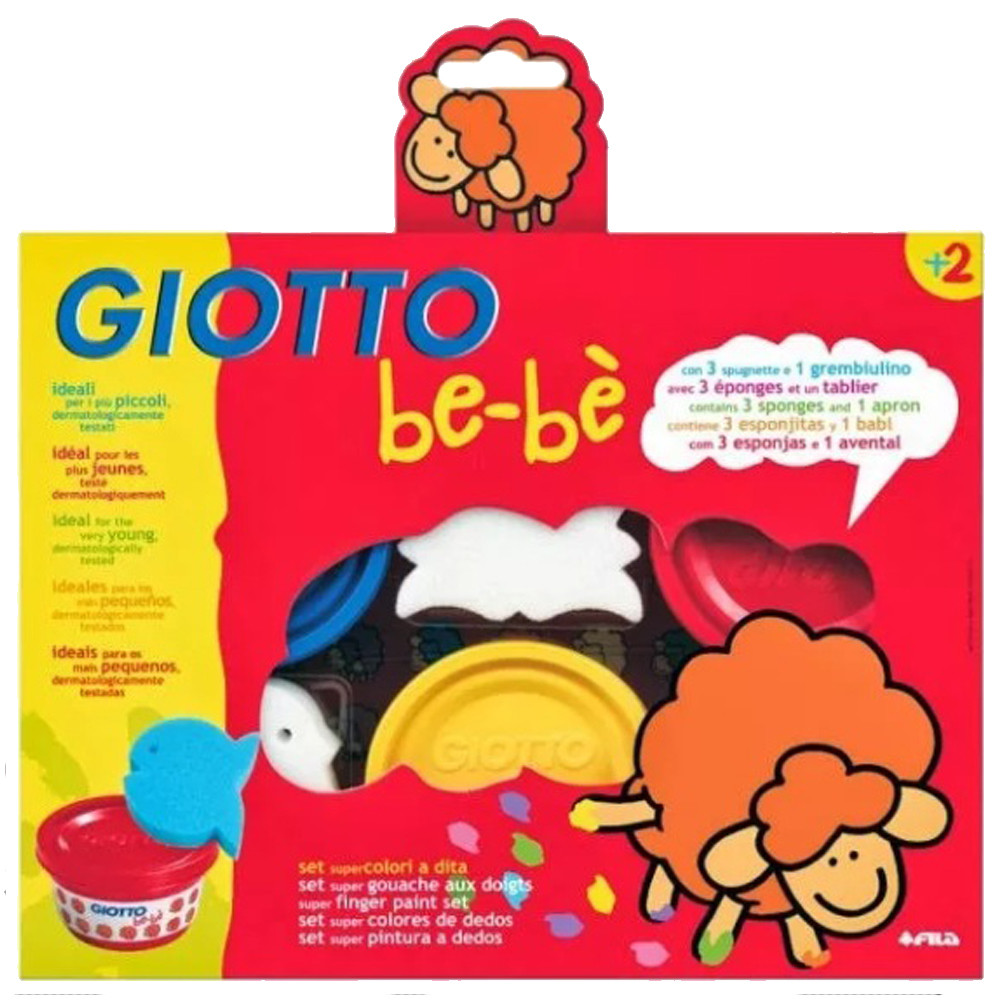 Giotto Pintura p/Dedos Bebe