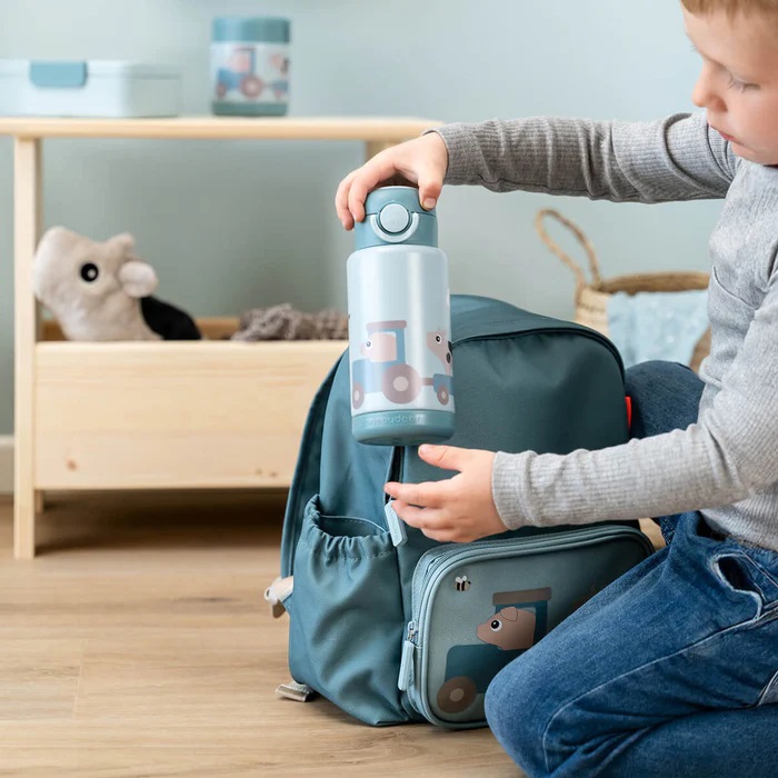 DoneByDeer Botella Termica Granja Azul 340ml