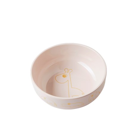 DONE BY DEER Yummy Bowl Animales Rosa