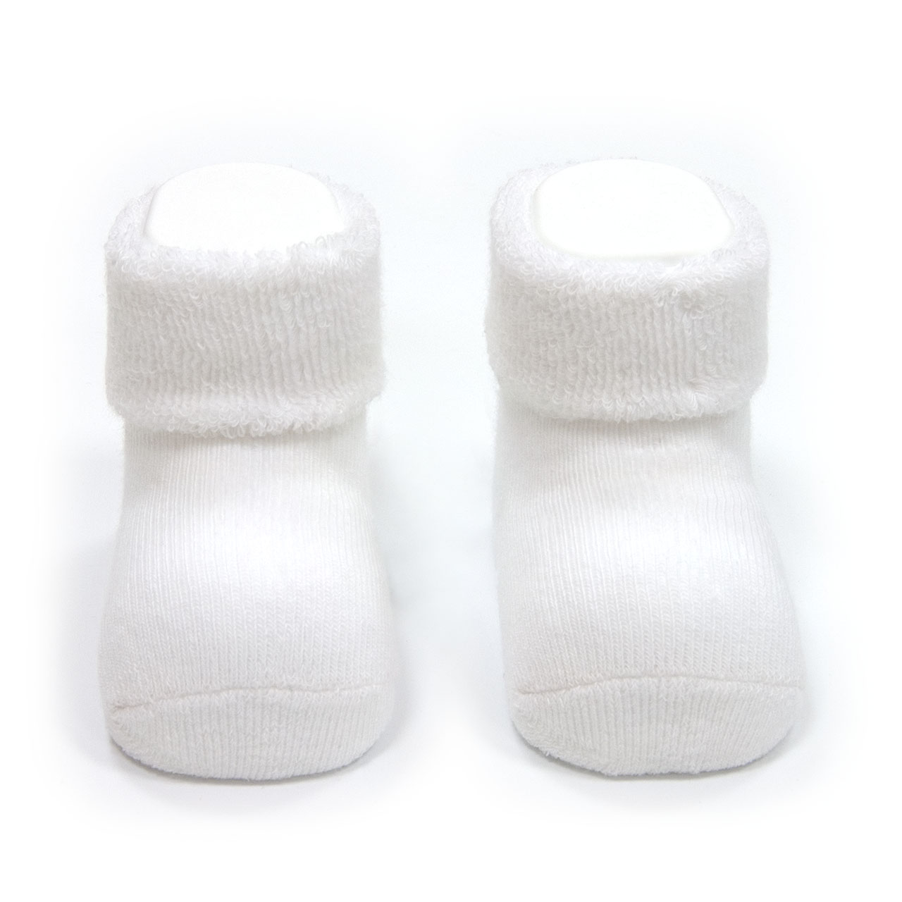 CAMBRASS Medias para bebe liso blanco T.0000 ( 15 - 16)