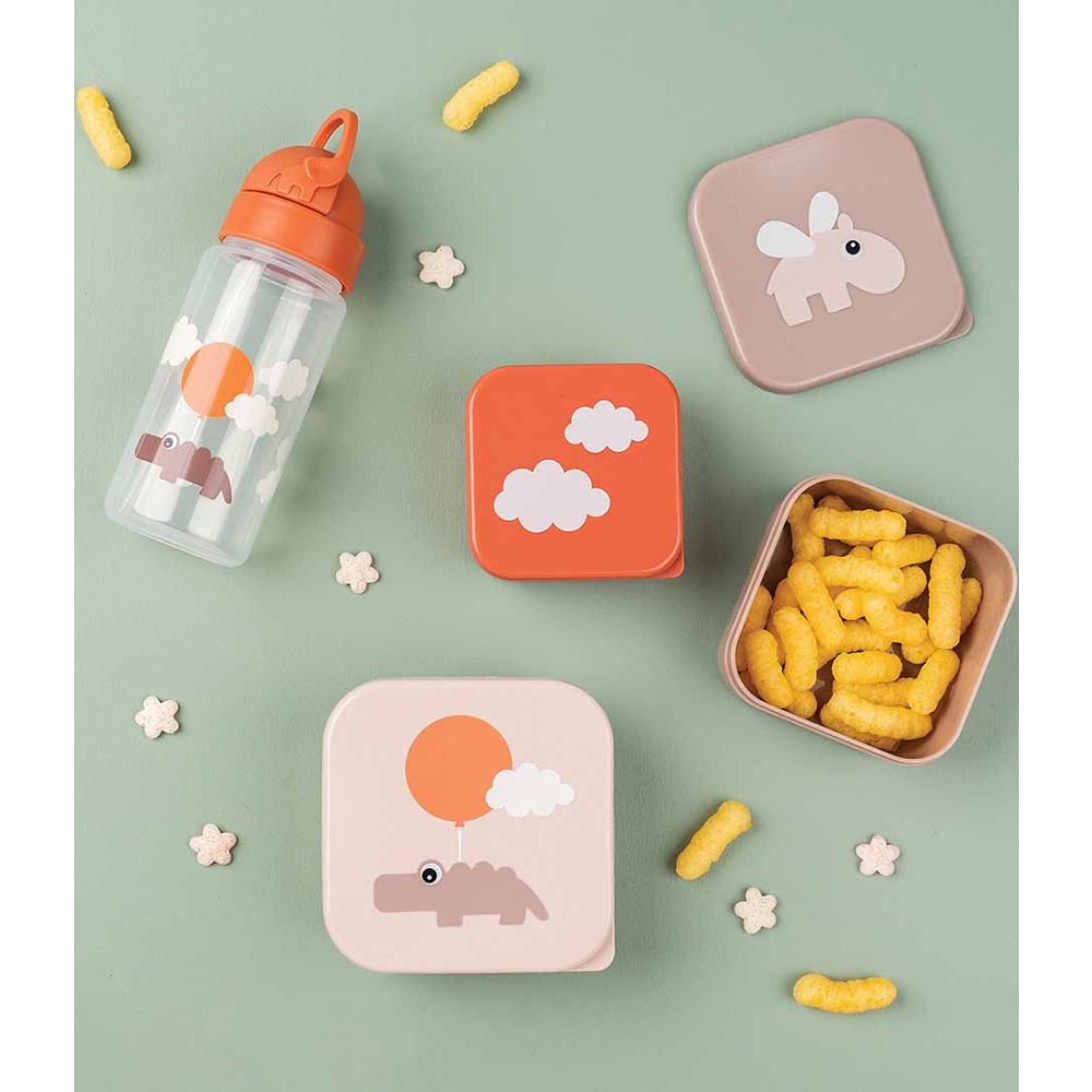 DoneByDeer Snack box set 3 pcs Happy clouds Powder