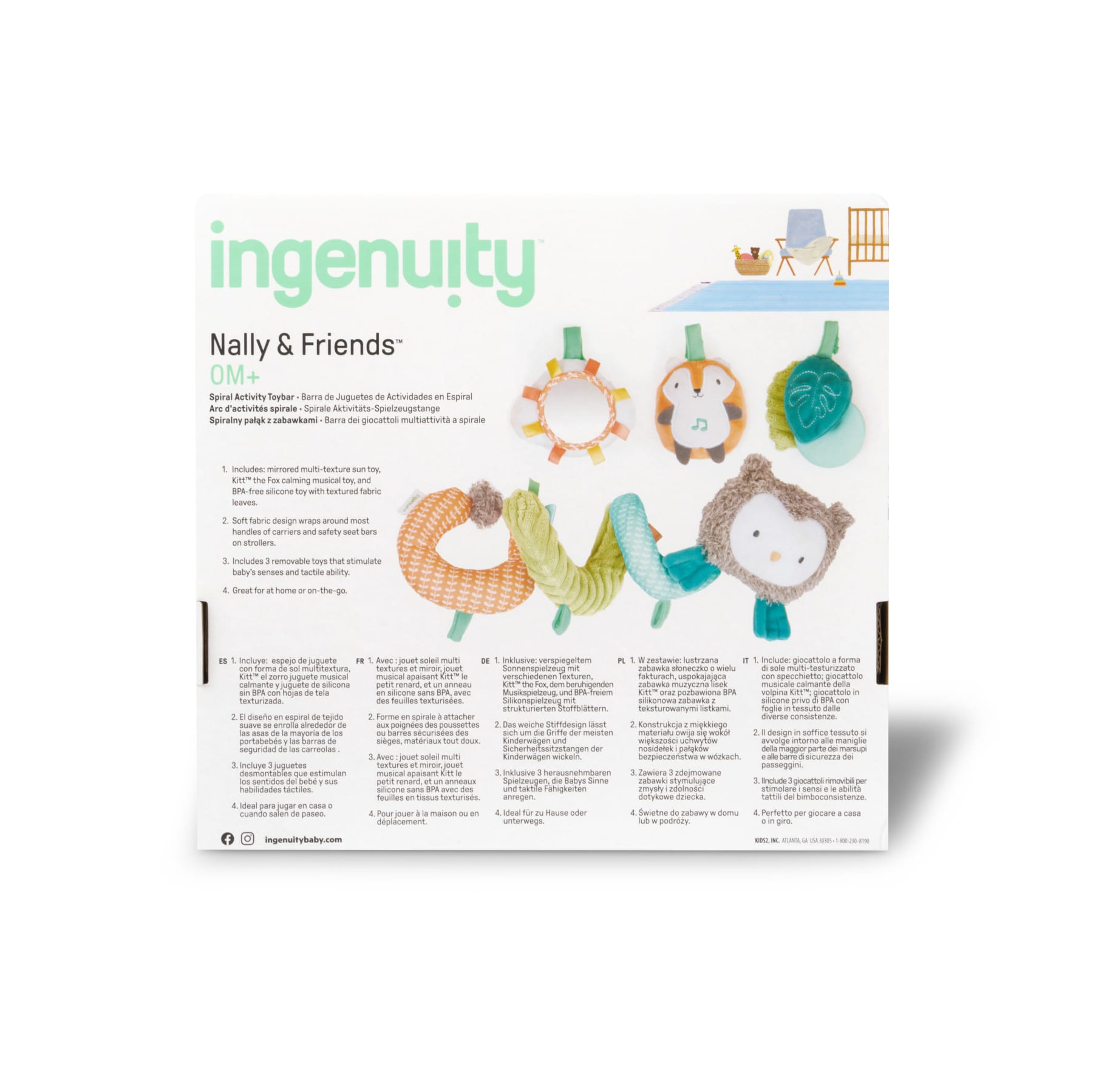 Ingenuity Espiral de Actividades Nally & Friends