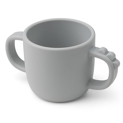 DoneByDeer Taza Silicona Peekaboo Gris