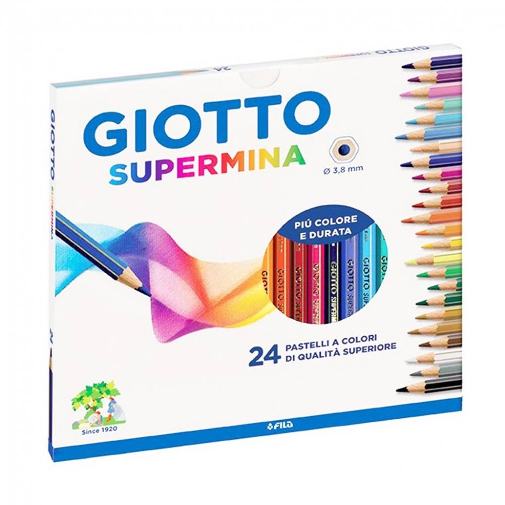 Giotto Lápiz Colores Supermina x24