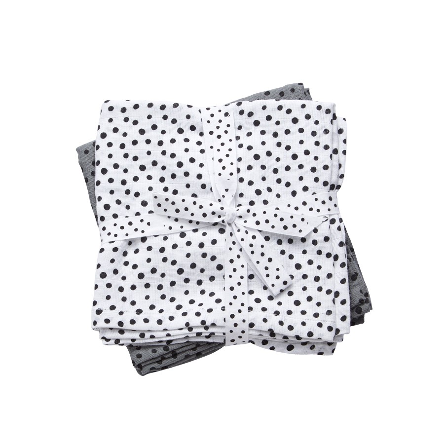 Done By Deer Swaddle Rebozo x2 Gris/Blanco