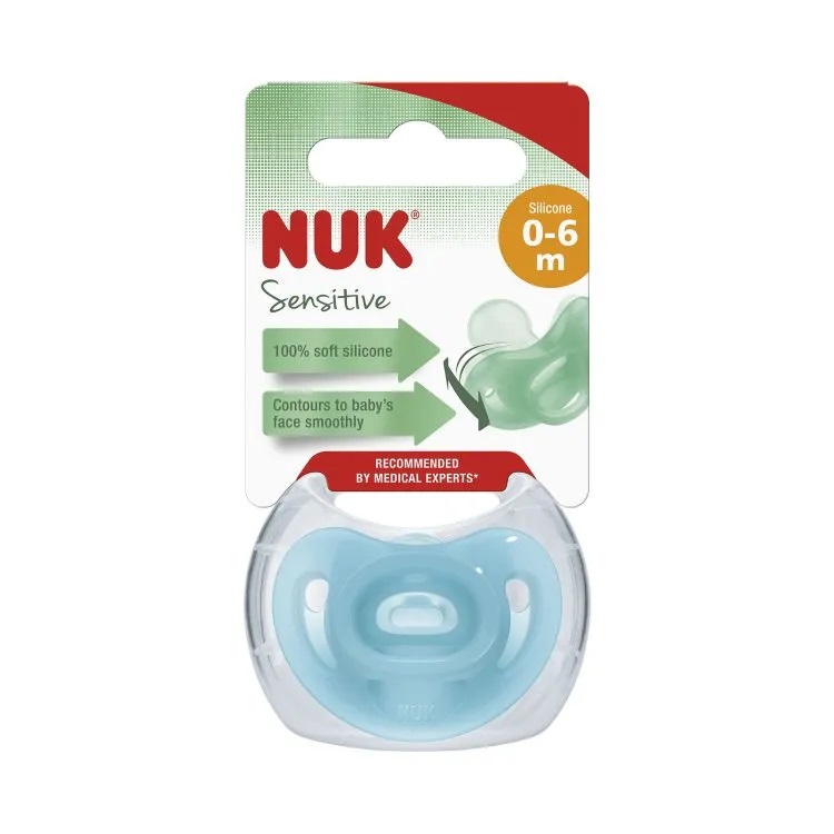 Nuk Chupete Silicona Sensitive Talle 1