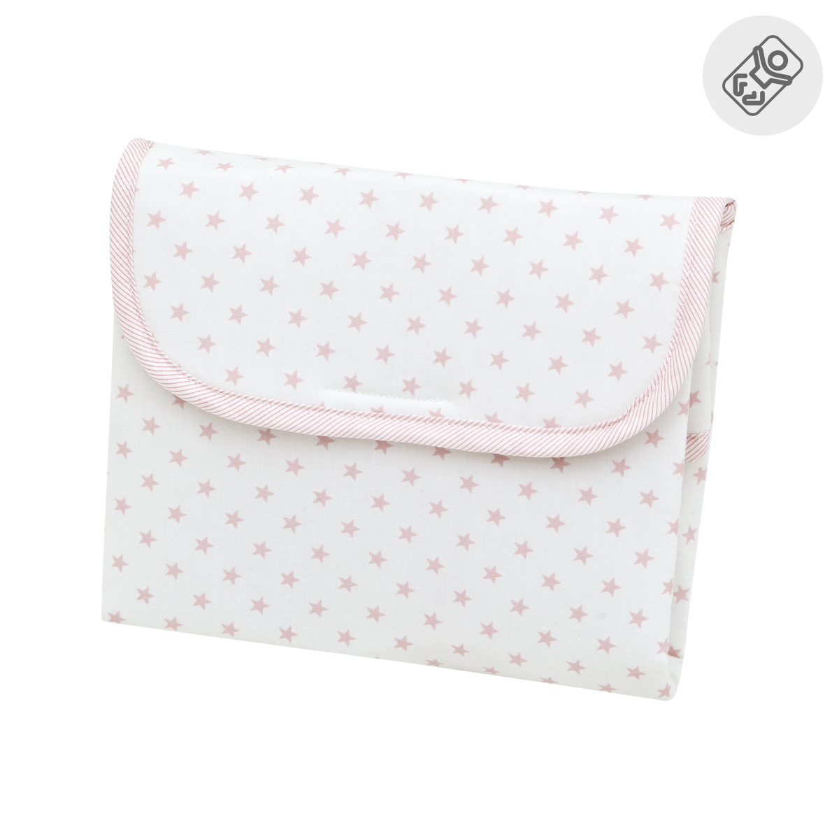 CAMBRASS Cambiador de viaje 60x40 cm star rosa