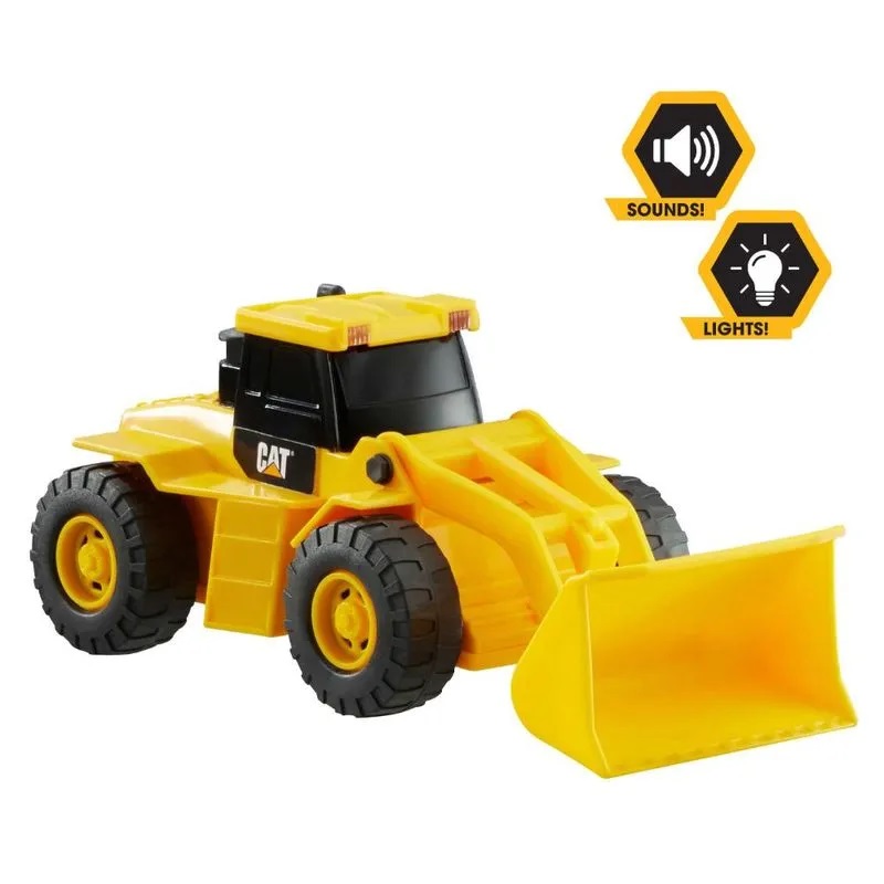 CAT Caterpillar Vehiculo 16cm c/Luz