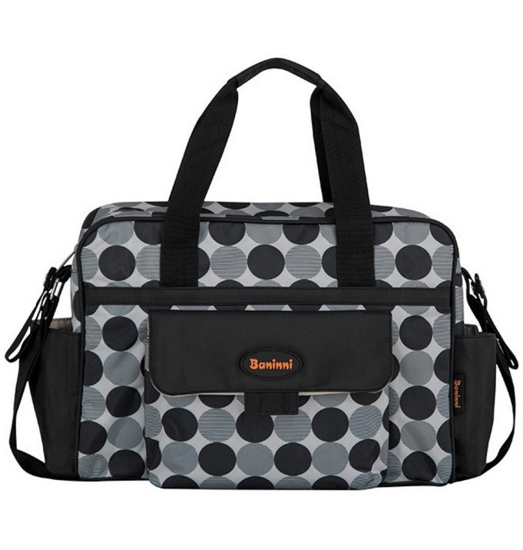 BANINNI Bolso Maternal Black Circle