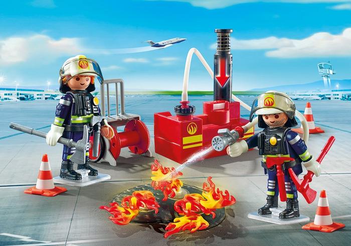 PLAYMOBIL Equipo de Bomberos