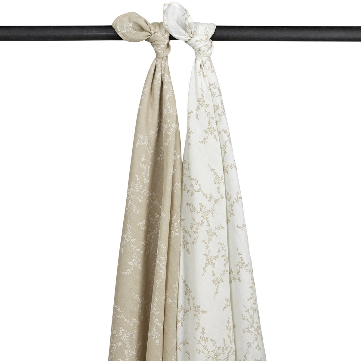 Meyco Muselina 120X120 Pack X2 Branches Sand