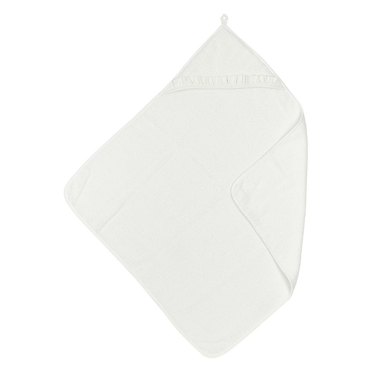 Meyco Capa de baño con volados Blanco