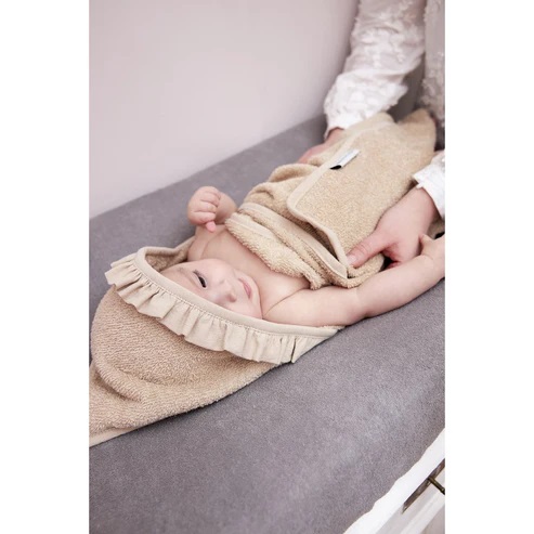 Meyco Capa de baño con volado Beige