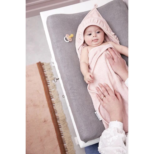 Meyco Capa de Baño con volado Rosada