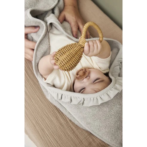 Meyco capa baño con volado Gris