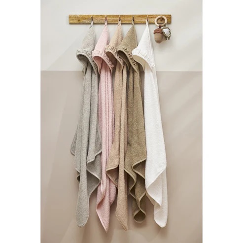 Meyco capa baño con volado Gris