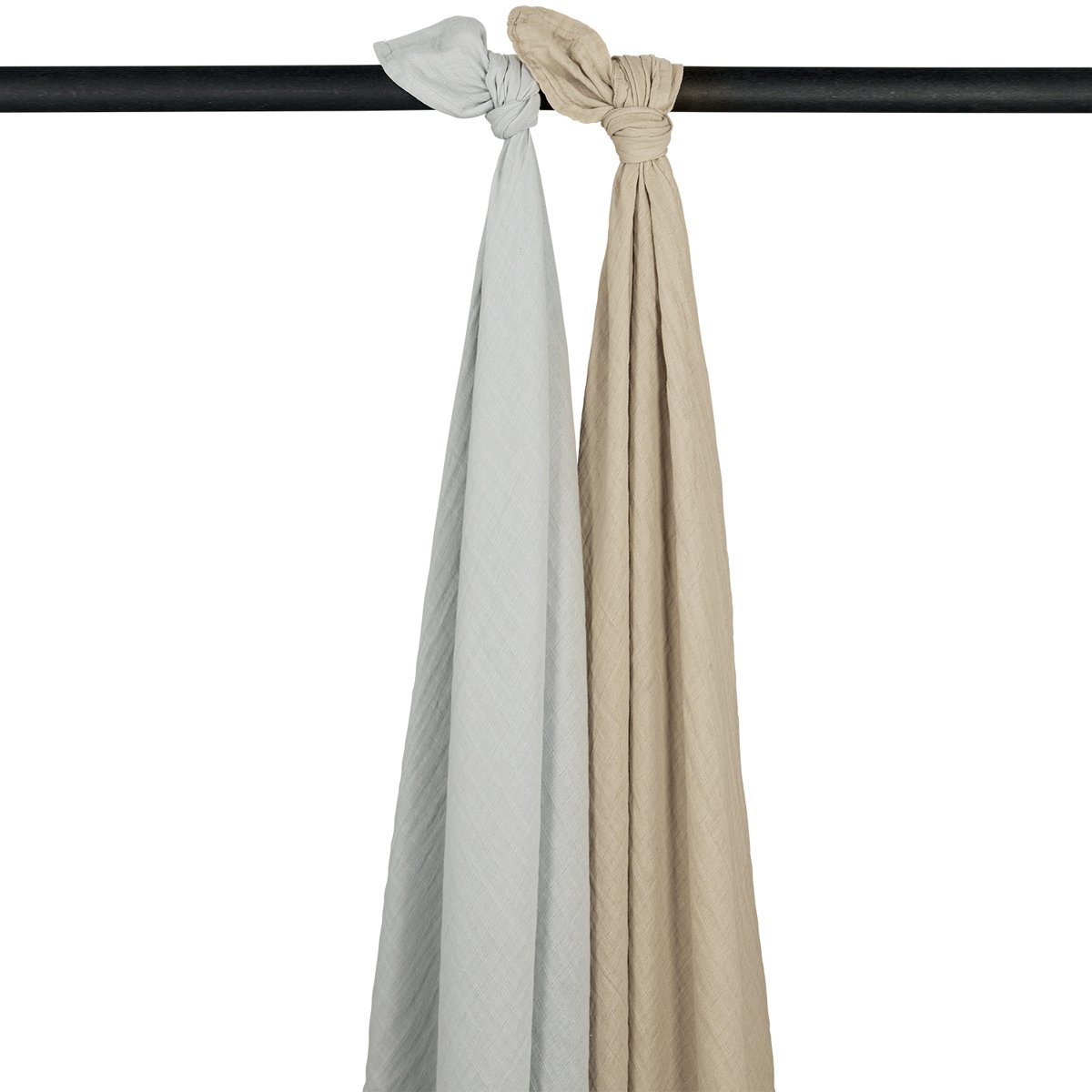 Meyco Muselina Lavada Pack X2 Grey/Sand