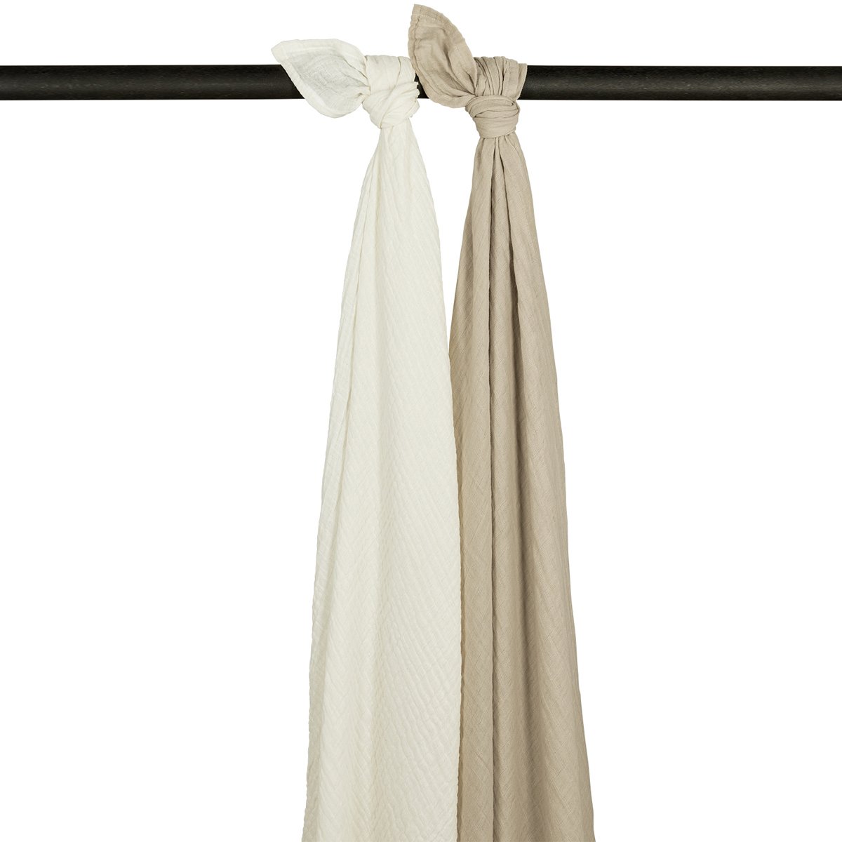 Meyco Muselina Lavada White/Sand