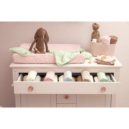 Meyco Muselina Lavada 70X70 Pack X3 Off.W/L.Grey/Sand