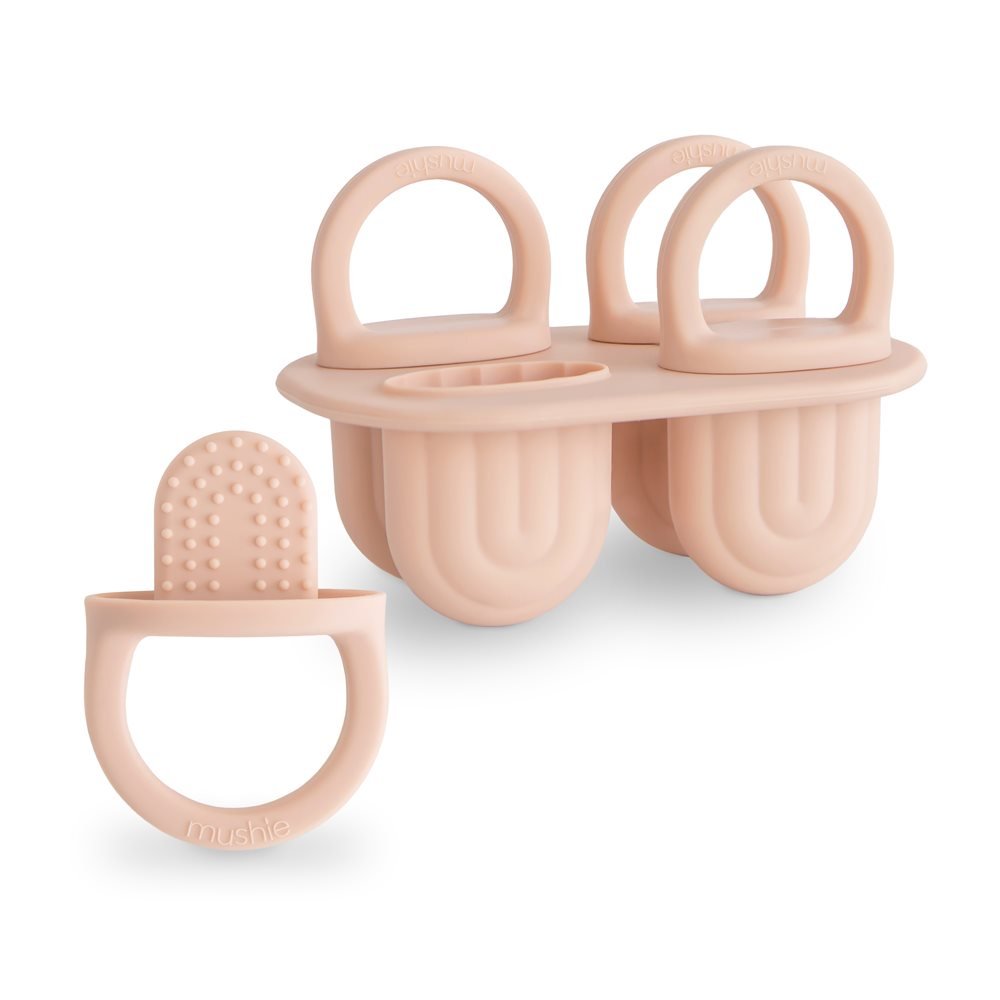 Mushie Molde Silicona Para Helados Rosa