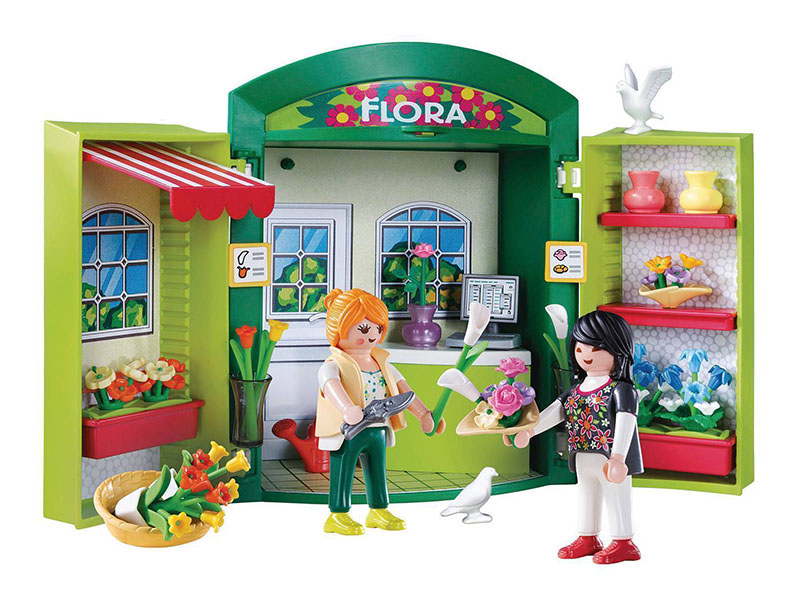 PLAYMOBIL Cofre Tienda de Flores