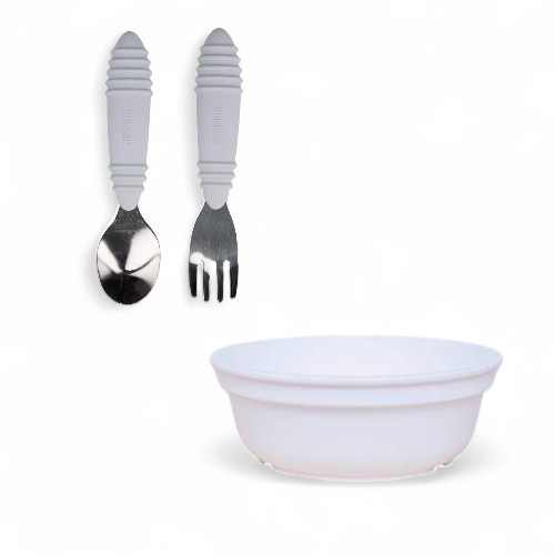 Set Alimentacion Cubiertos + Bowl