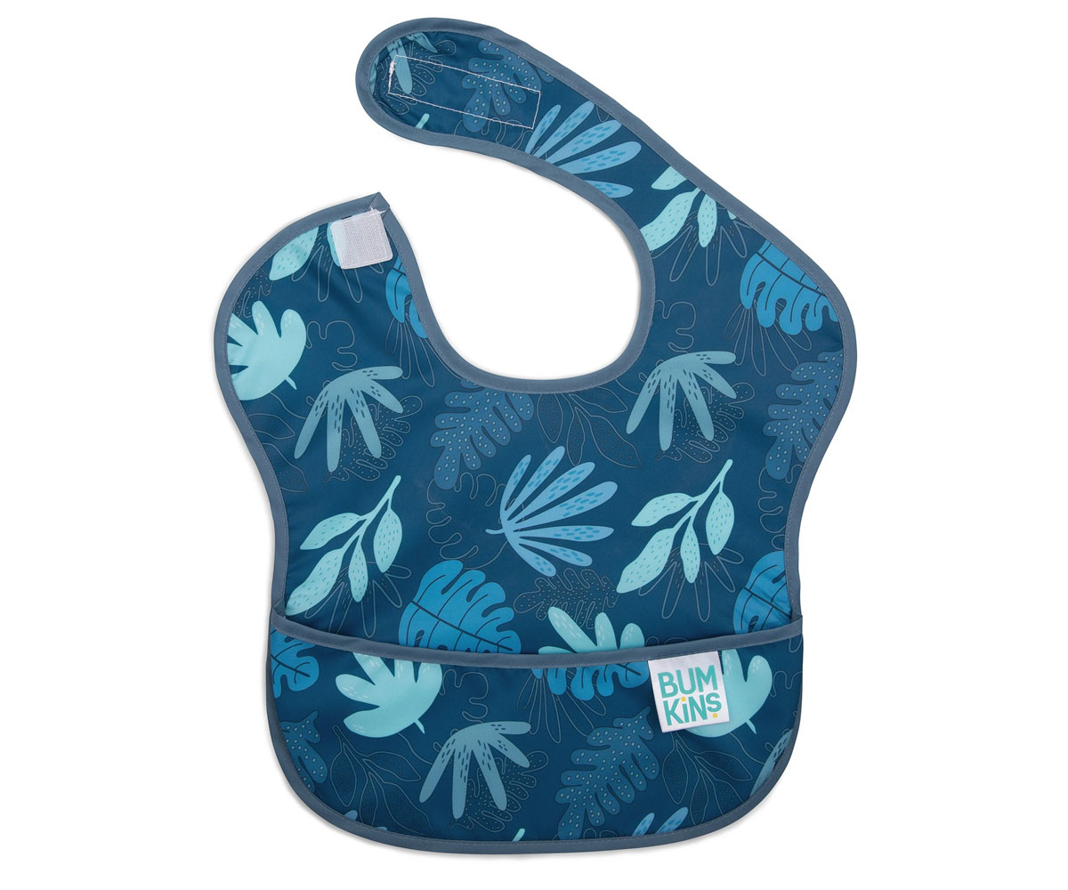 Bumkins Babero Niño Blue Tropic