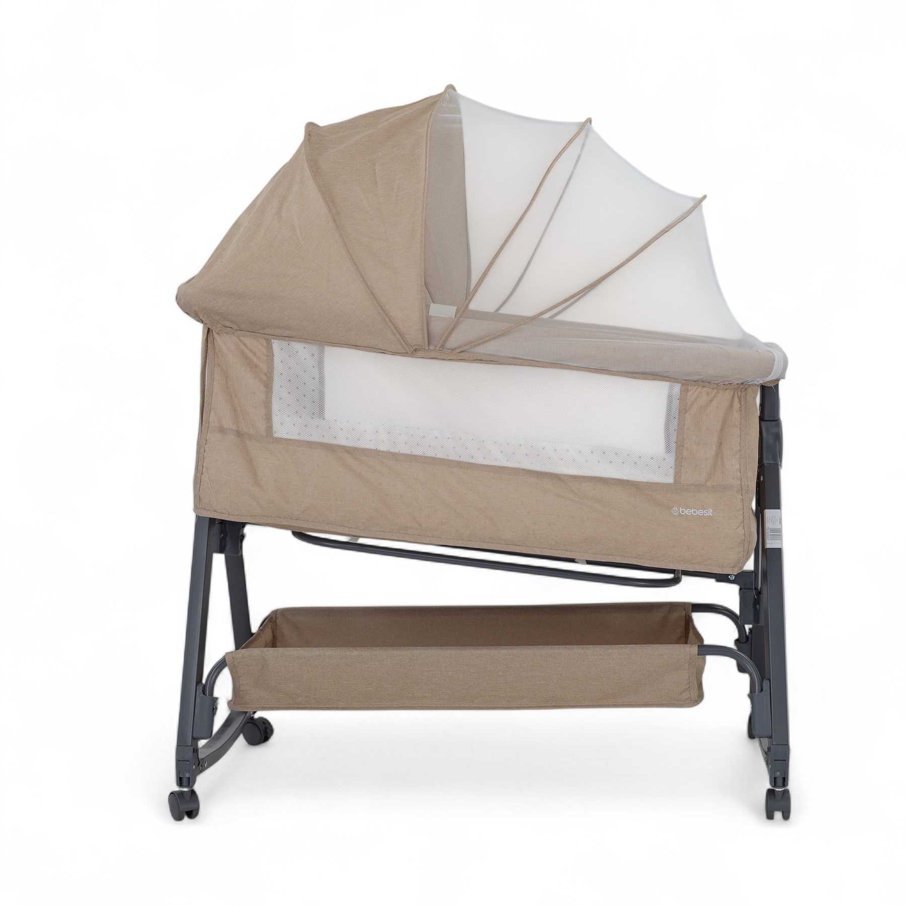 Bebesit Cuna Colecho Mecedora 2en1 Beige