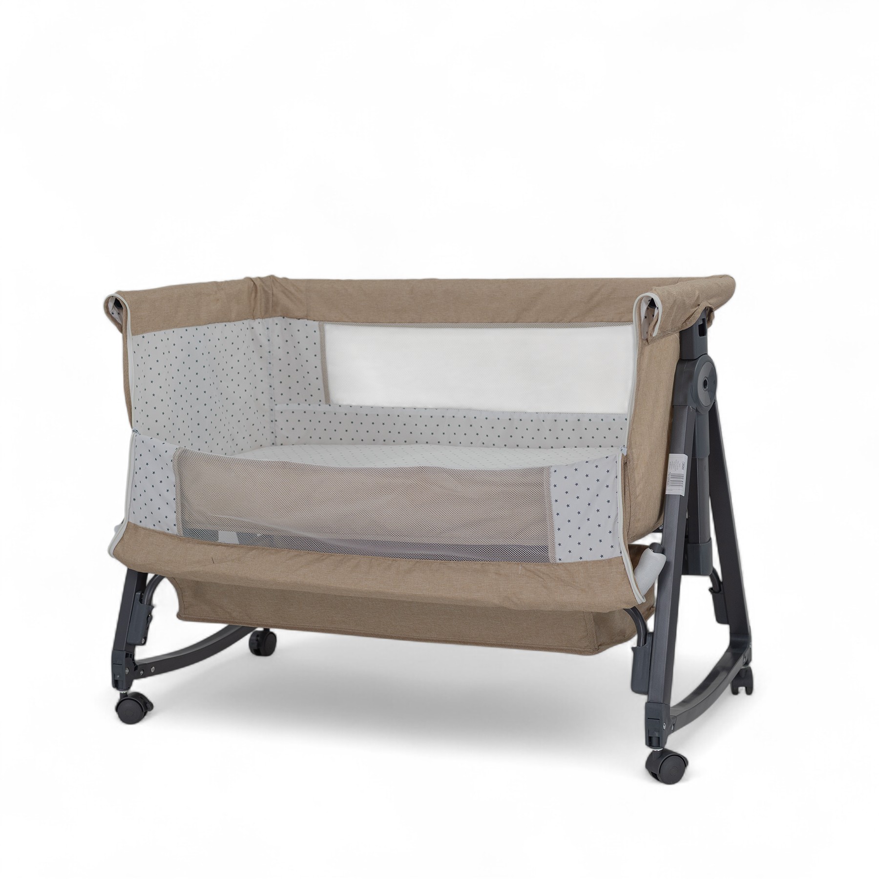Bebesit Cuna Colecho Mecedora 2en1 Beige