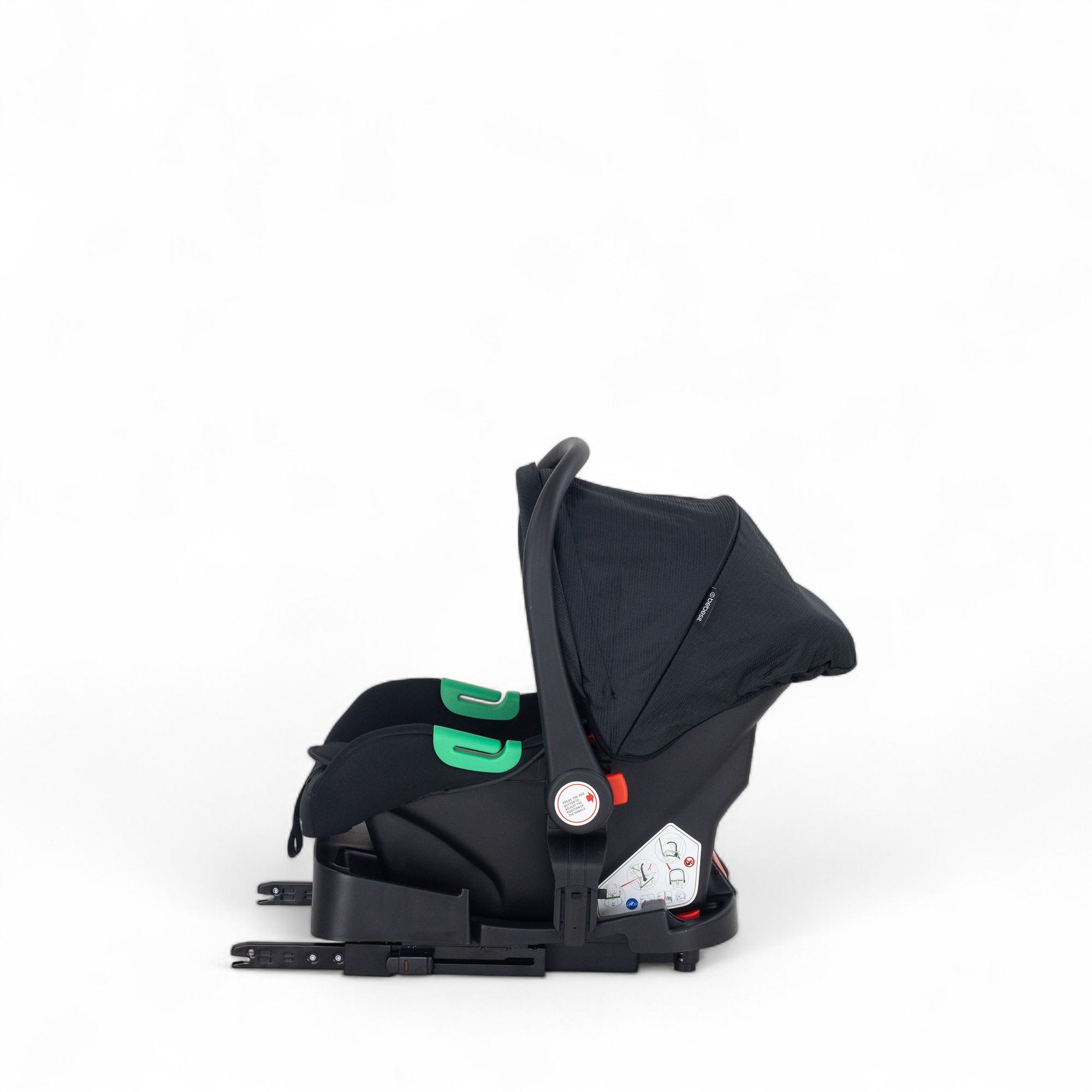 BEBESIT SUNSET TS con Baby Silla y Base gris  Isofix