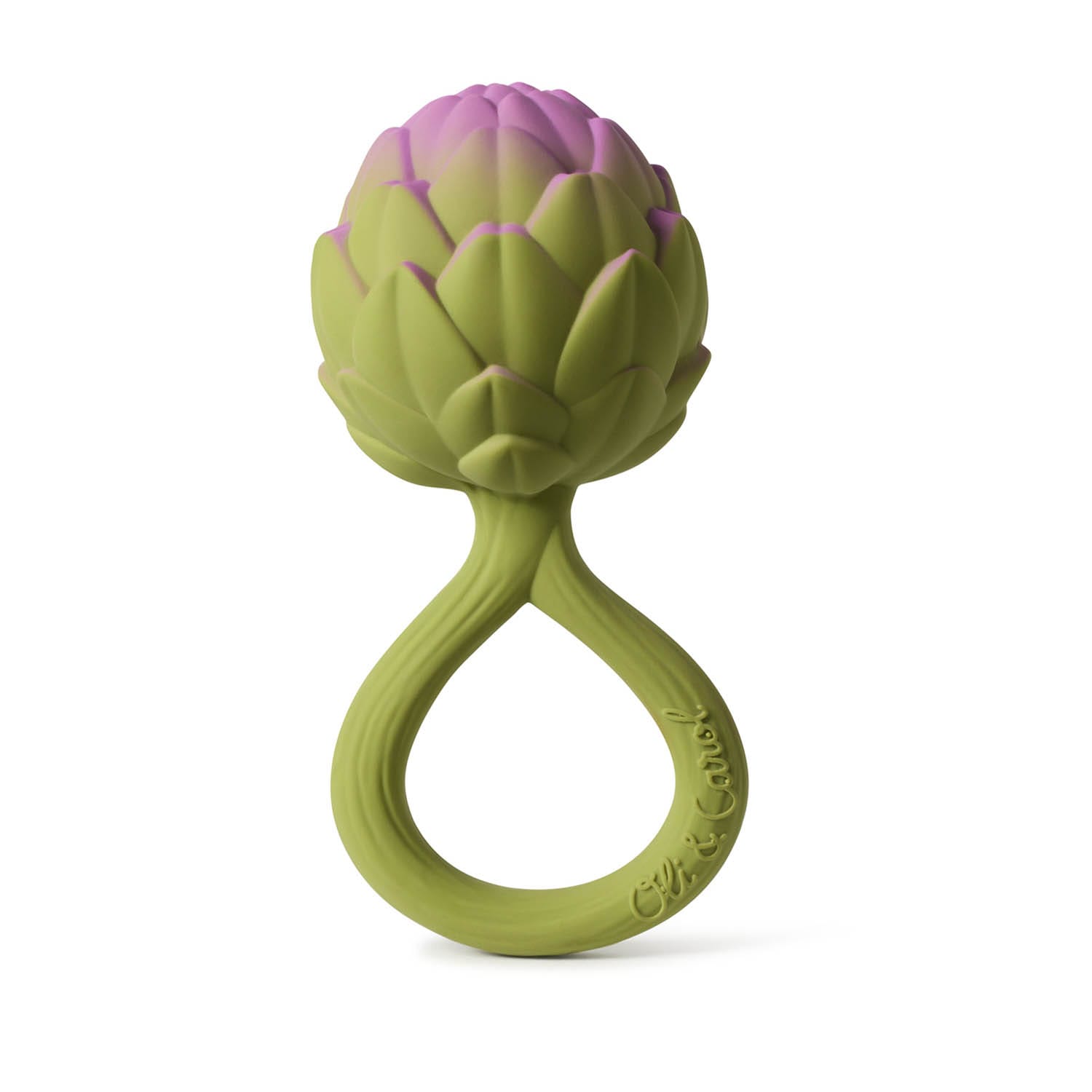 Oli y Carol Artichoke Rattle Toy