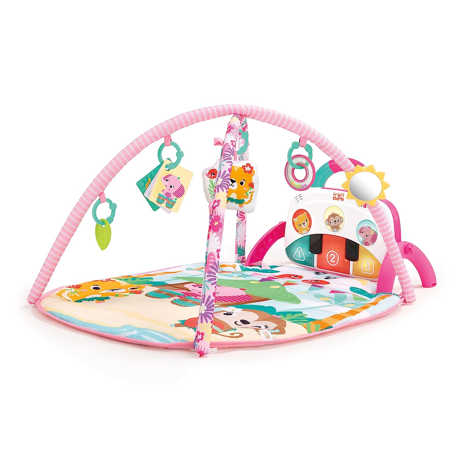 Bright Starts Gym 4 en 1 Groovin Kicks Floral Fiesta