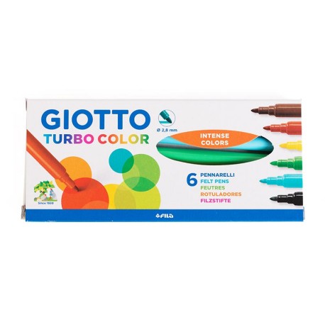 Giotto Marcador Fino Color x6