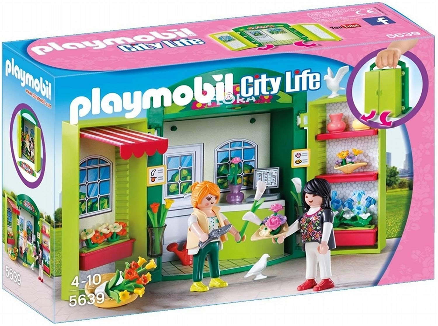 PLAYMOBIL Cofre Tienda de Flores