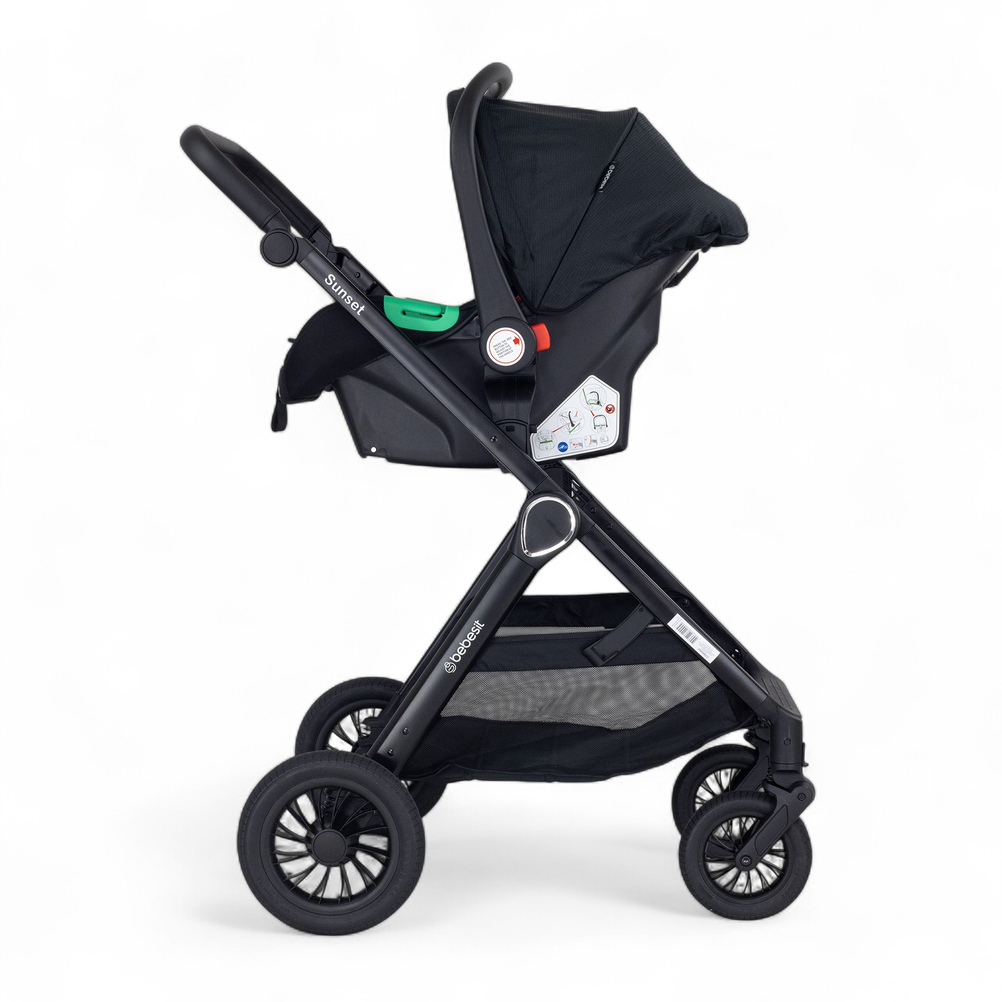 BEBESIT SUNSET TS con Baby Silla y Base Isofix