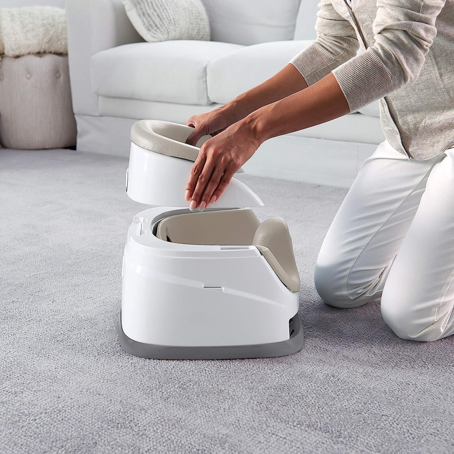 Booster Alzador Silla de Comer Baby Base 2en1