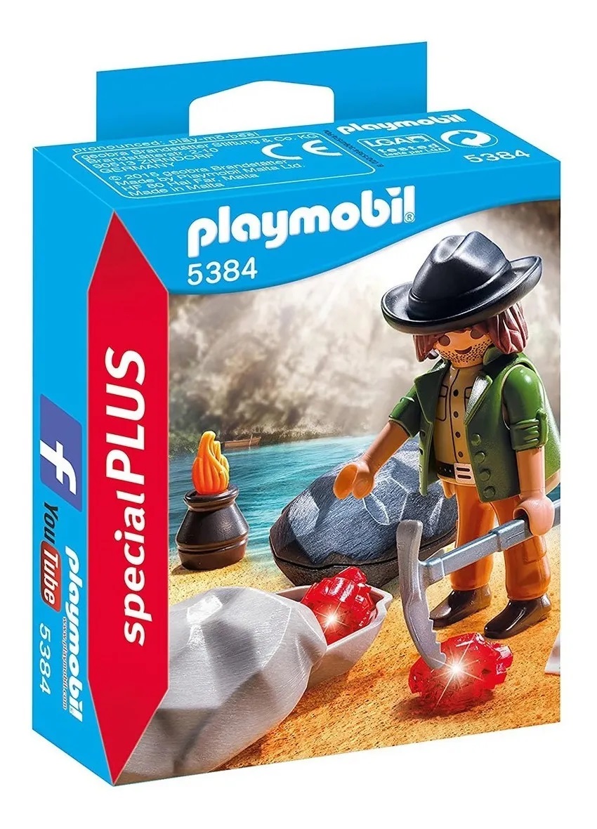 Play mobil Buscador De Gemas