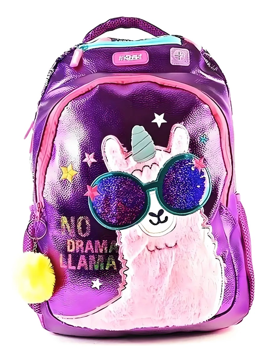 Mochila Llama Jardín  Kooshi Original
