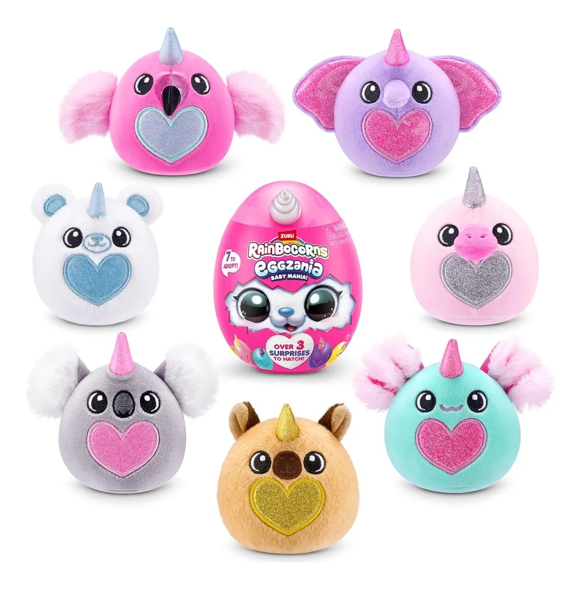 DIDACTA Rainbocorns Peluche