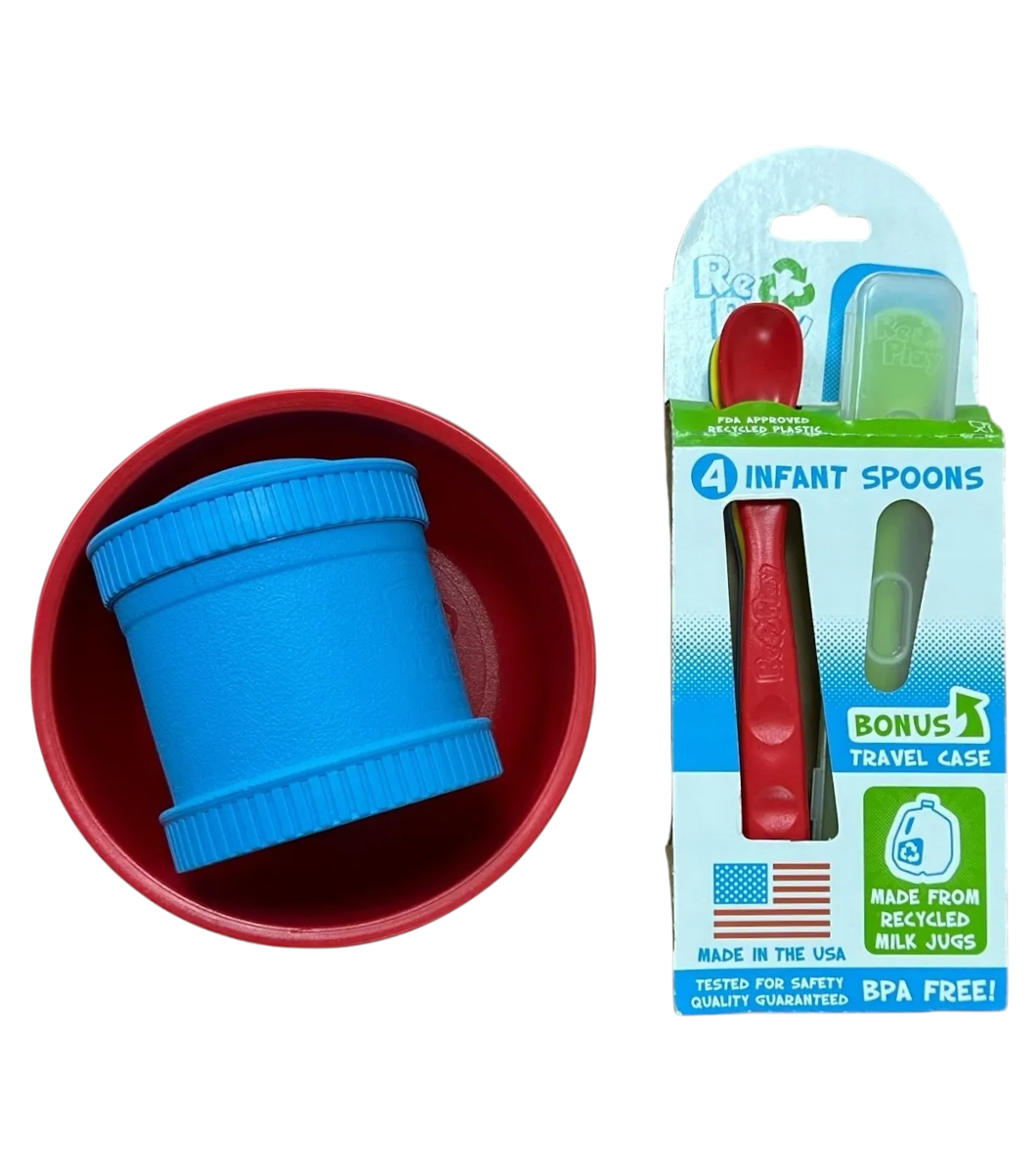 Replay Set Bowl Cucharas Y Recipiente
