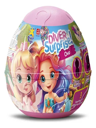 ZULU Diver Surprise Huevo Grande c/Muñeca