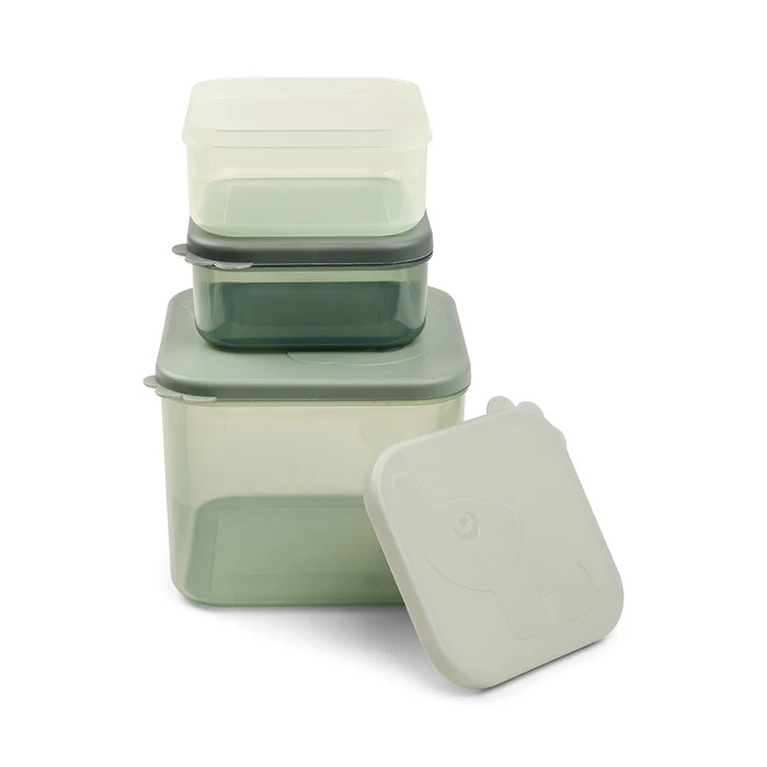 DoneByDeer Food storage container set L Elphee Green