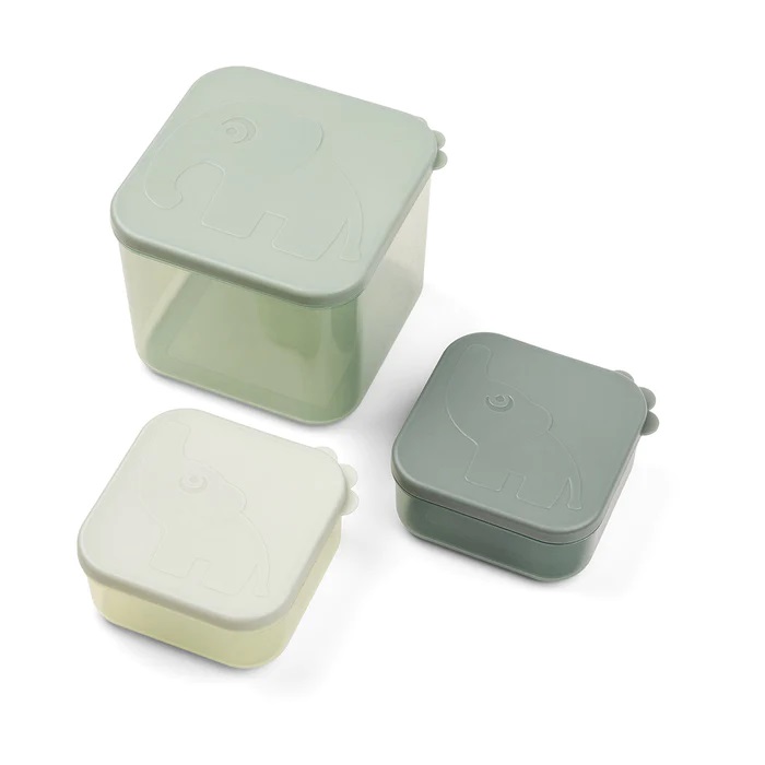 DoneByDeer Food storage container set L Elphee Green