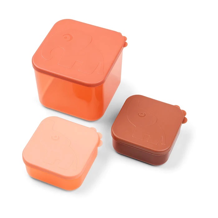 DoneByDeer Food storage container set L Elphee Papaya