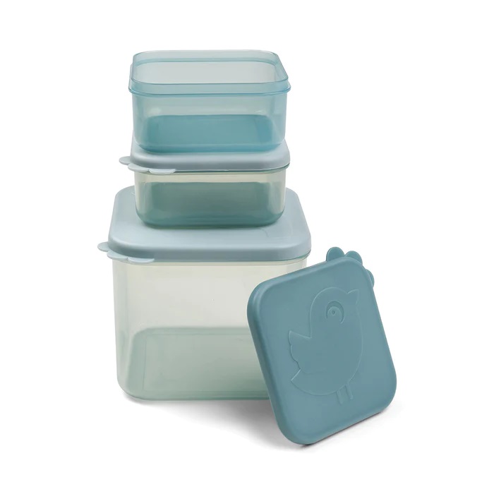 DoneByDeer Food storage container set M Elphee Blue