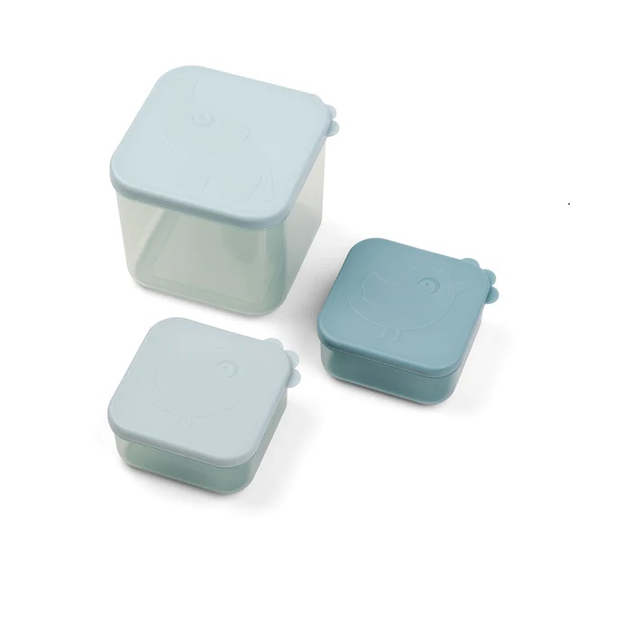 DoneByDeer Food storage container set M Elphee Blue