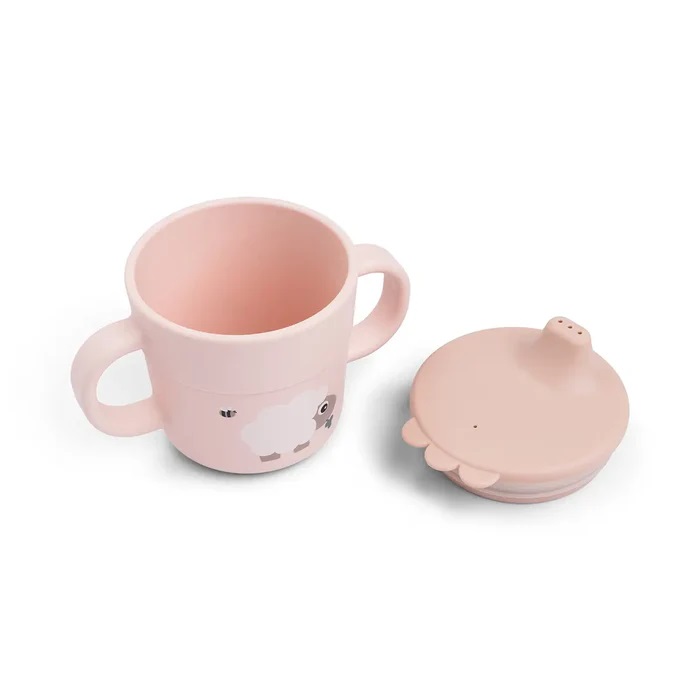 DoneByDeer Vaso con Asas Granja Rosa