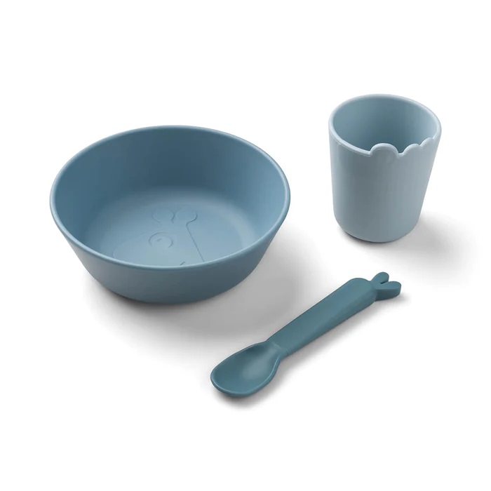 Kiddish first meal set Blue