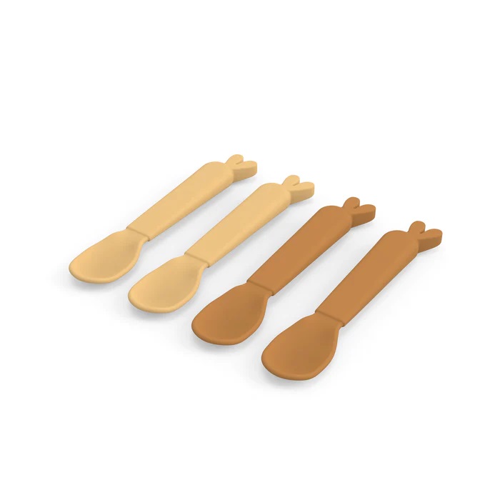 Done by deer Kiddish spoon 4-pack Lalee Mustard