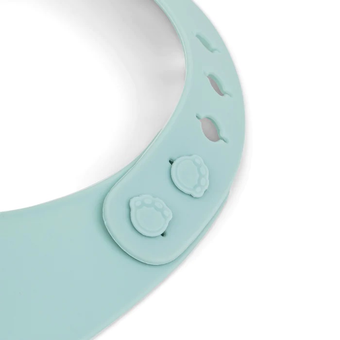 Done by Deer babero+ plato+ cubierto blue